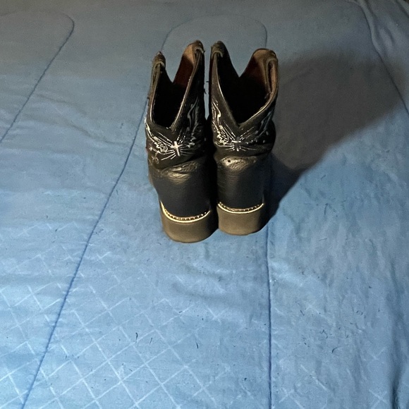 Justtin gypsy L9977 square toe cowgirl wester boots size 8B - Picture 3 of 16